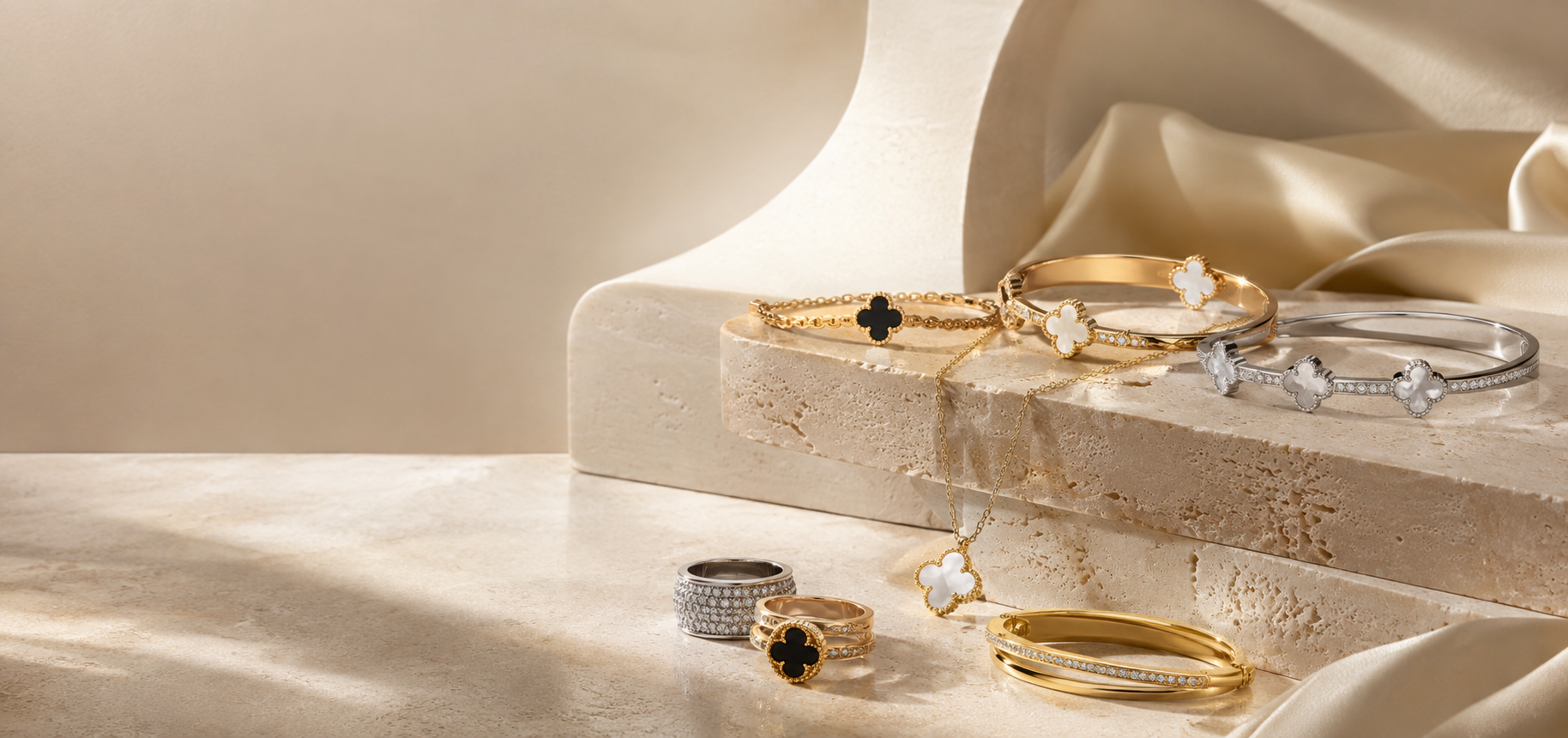 Urban Jewelry luxury gold and silver collection