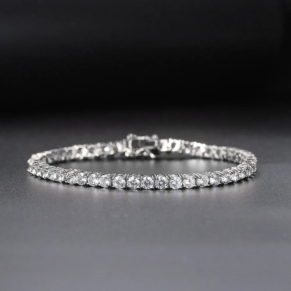 Noiré Cubic Zirconia Tennis Bracelet — detail view 5