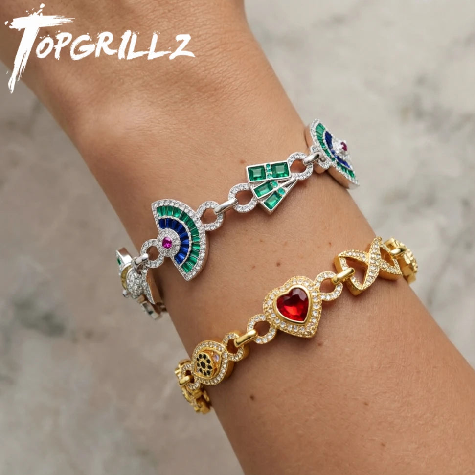 Lumière Charm Link Bracelet — additional view of the charm-link design