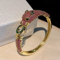 Féline Pavé Cuff Bracelet — detail view 9