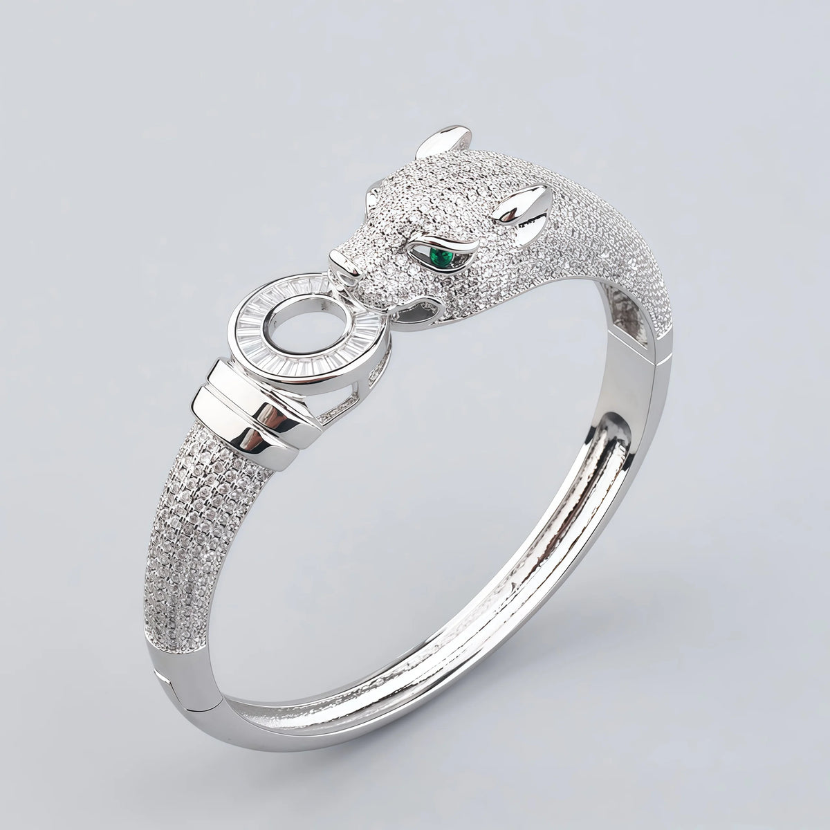 Féline Pavé Cuff Bracelet — detail view 12